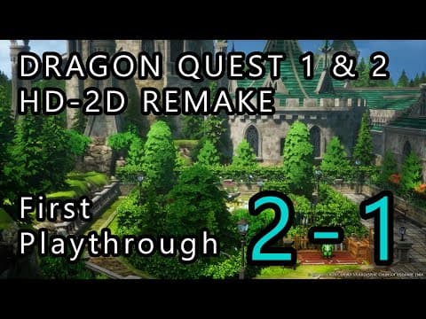 Dragon Quest 1 & 2 - HD Remake - PC - First Playthrough - Dragon Quest 2 - Part 2-1