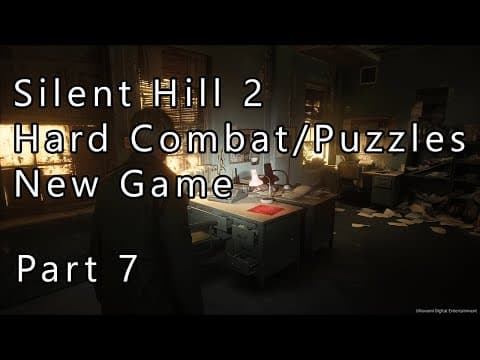 Silent Hill 2 Remake - Second Playthrough - Part 7 (Hard Combat/Puzzles)