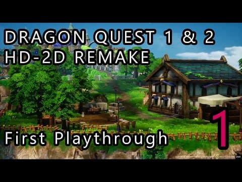 Dragon Quest 1 & 2 - HD Remake - PC - First Playthrough - Part 1